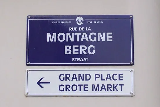 Mənbə: https://en.wikipedia.org/wiki/Multilingualism#/media/File:Brussels_signs.jpg